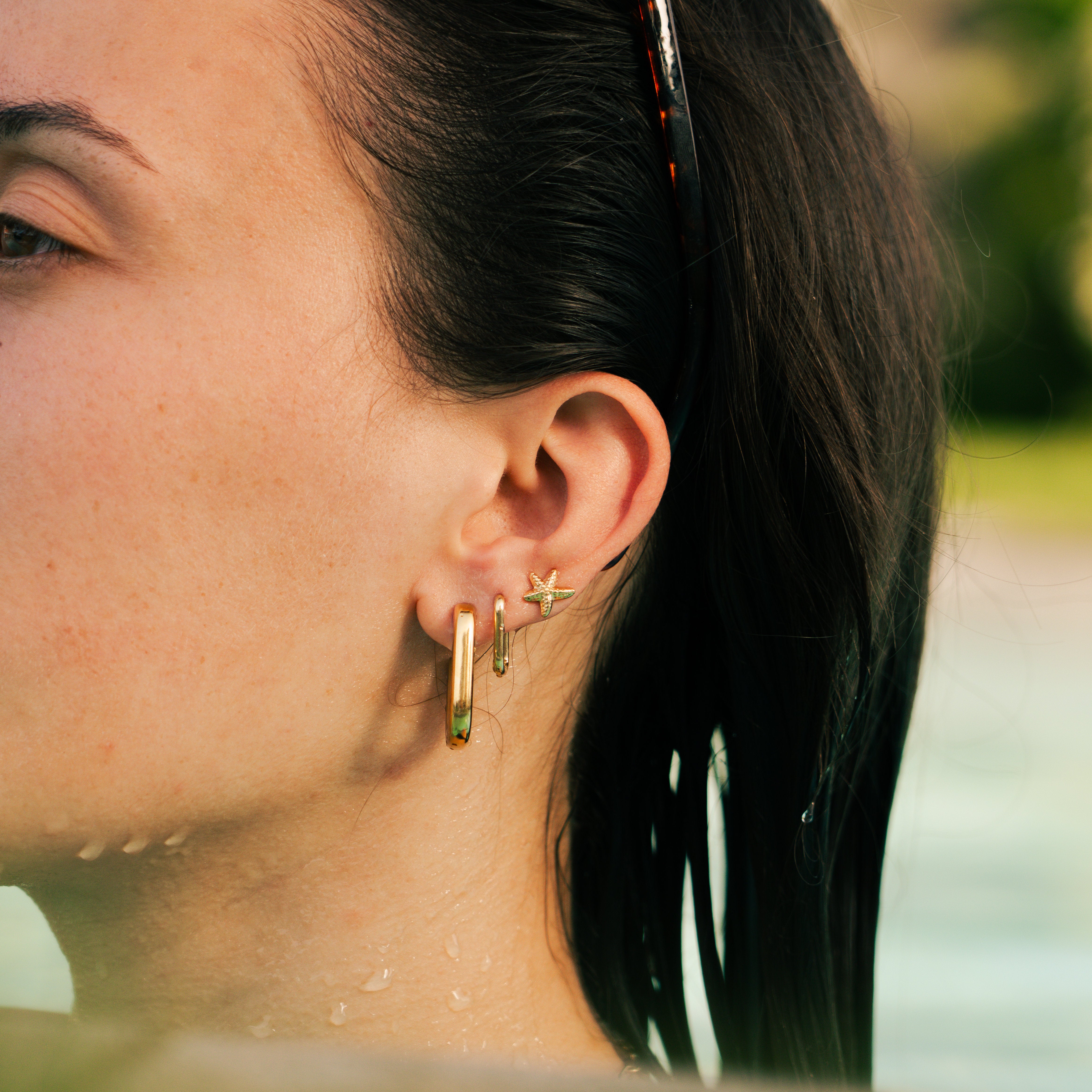 Cute seastar stud - OORBEL