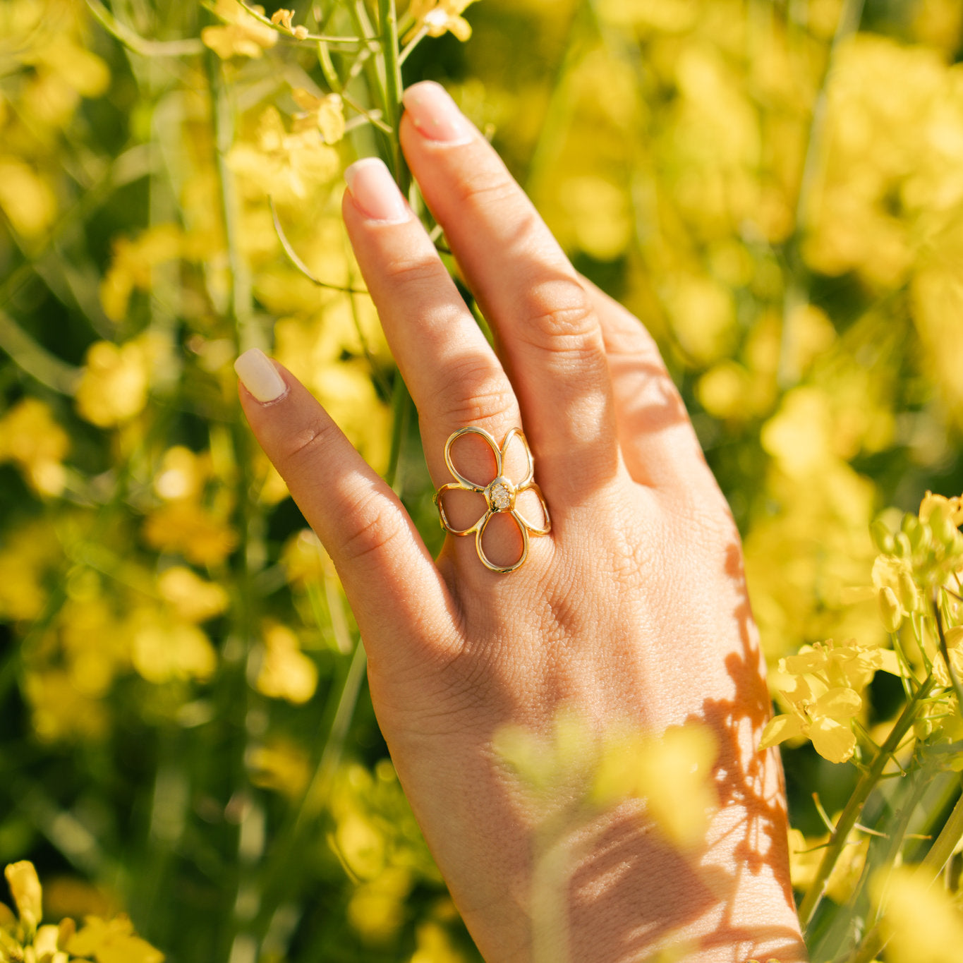 Open flower - RING