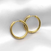 Big golden hoops - OORBEL