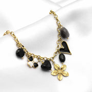Black charms - ARMBAND