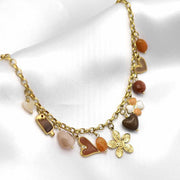 Brown charms - KETTING