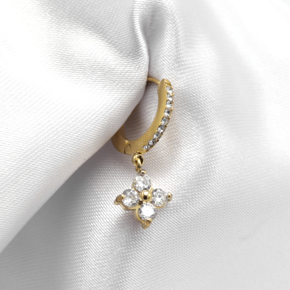 Diamond summer flower - OORBEL