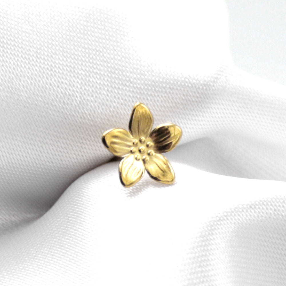 Elegant flower stud - OORBEL