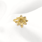 Golden flower - RING