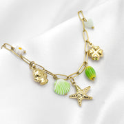 Green summer charms - ARMBAND