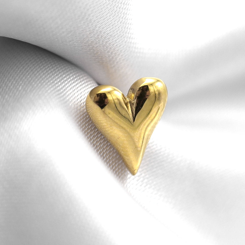 Heart stud - OORBEL