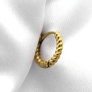 Mini twisted hoop - OORBEL