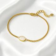 Moedermelk ovaal - ARMBAND