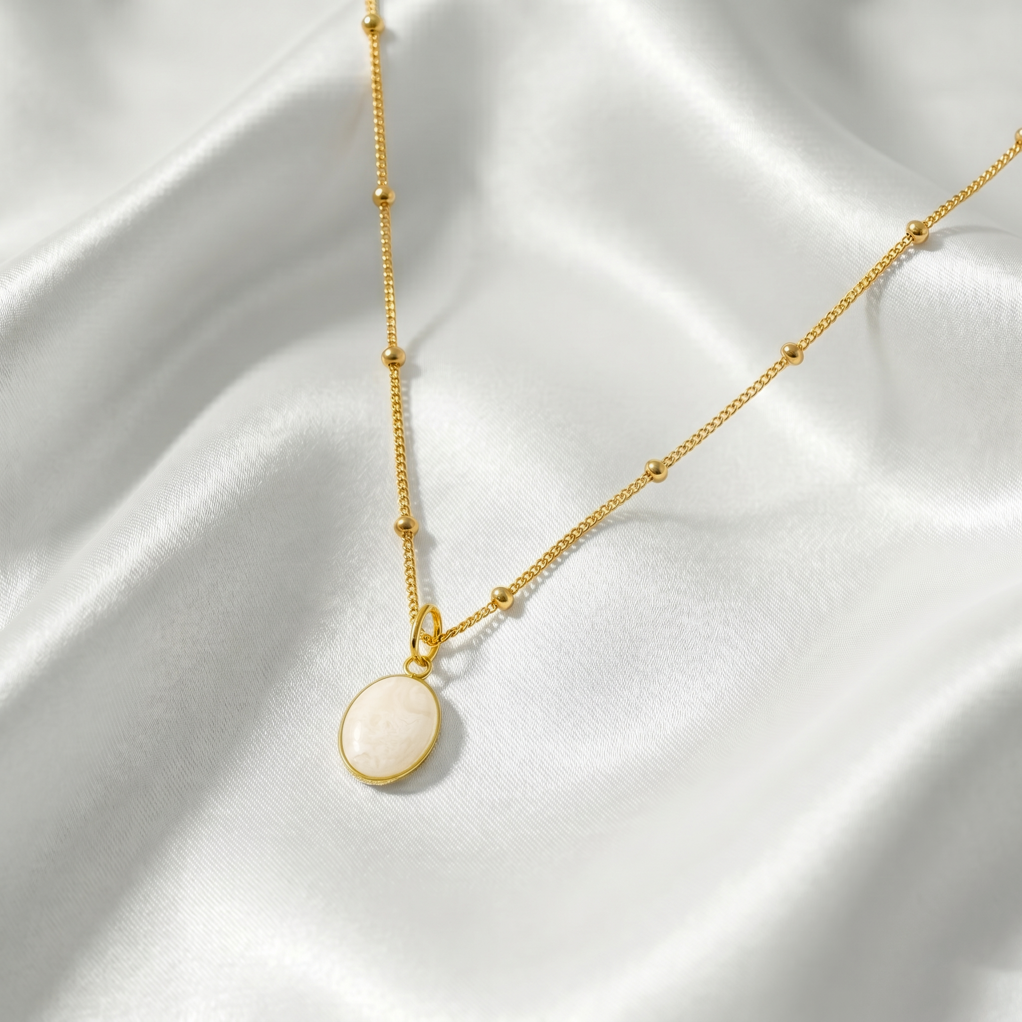 Moedermelk ovaal - KETTING