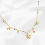 Multicoloured charms - KETTING