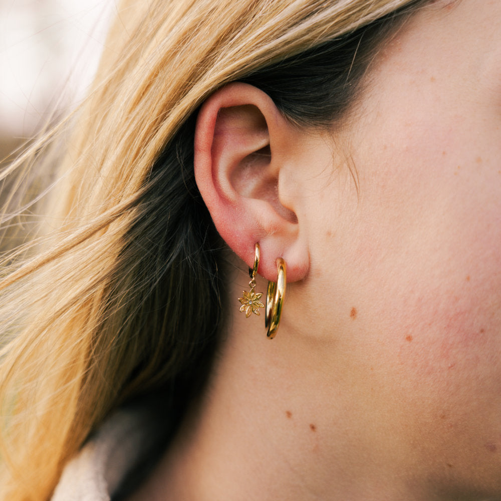 Big golden hoops - OORBEL