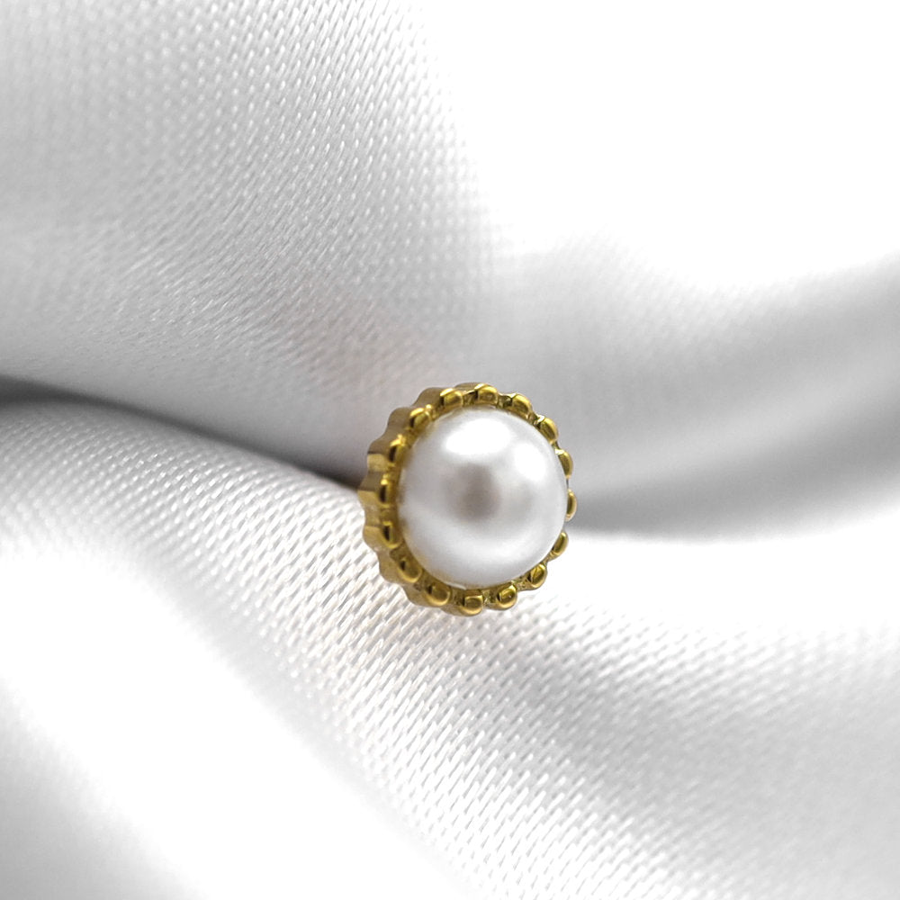 Pearl stud - OORBEL