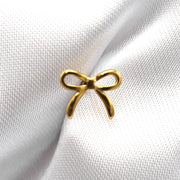 Small bow stud - OORBEL
