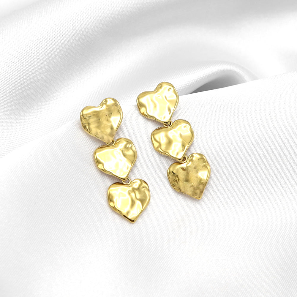 Vintage hearts - OORBEL