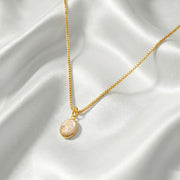 Herinnering ovaal - KETTING